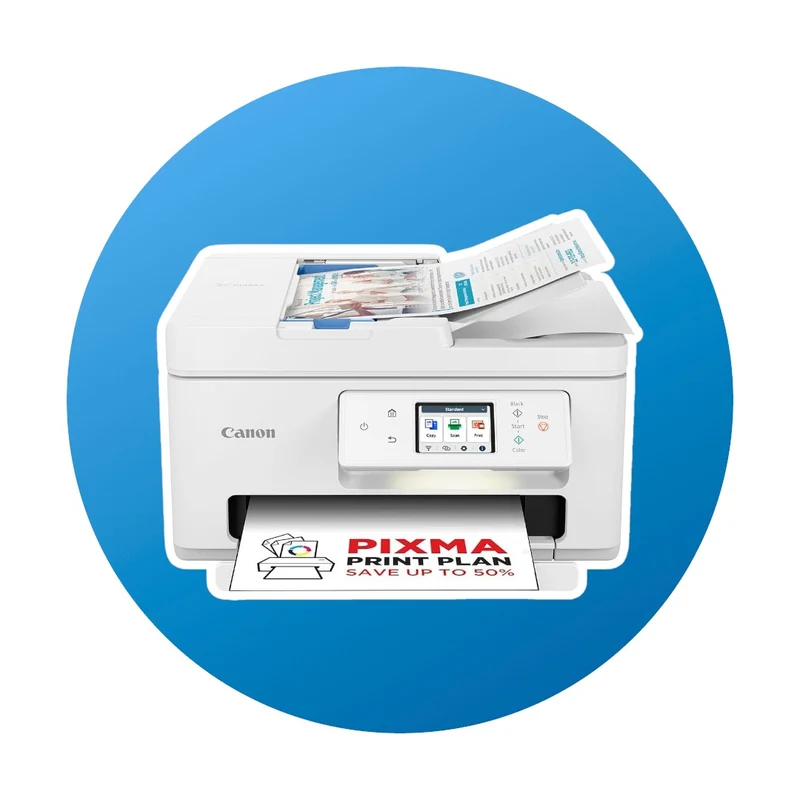 Canon Pixma TS7750i Multifunktionsdrucker Weiß Tinte