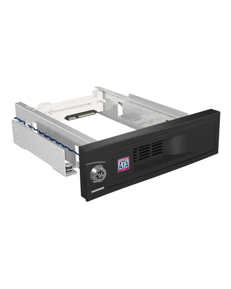 HDD-Rahmen mit Schloss (IB-168SK-B)