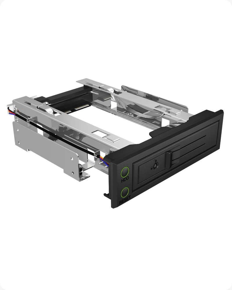 HDD-Rahmen mit Schloss (IB-166SSK-B)