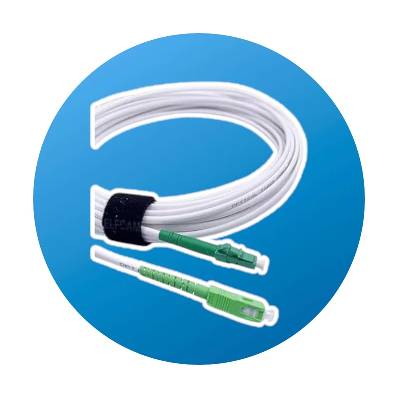 10m ELfCAM Glasfaser-Kabel LC zu SC