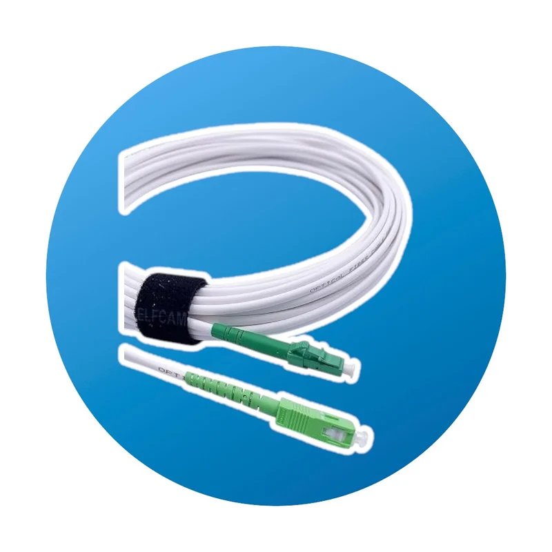7m ELfCAM LWL Glasfaser-Kabel LC zu SC