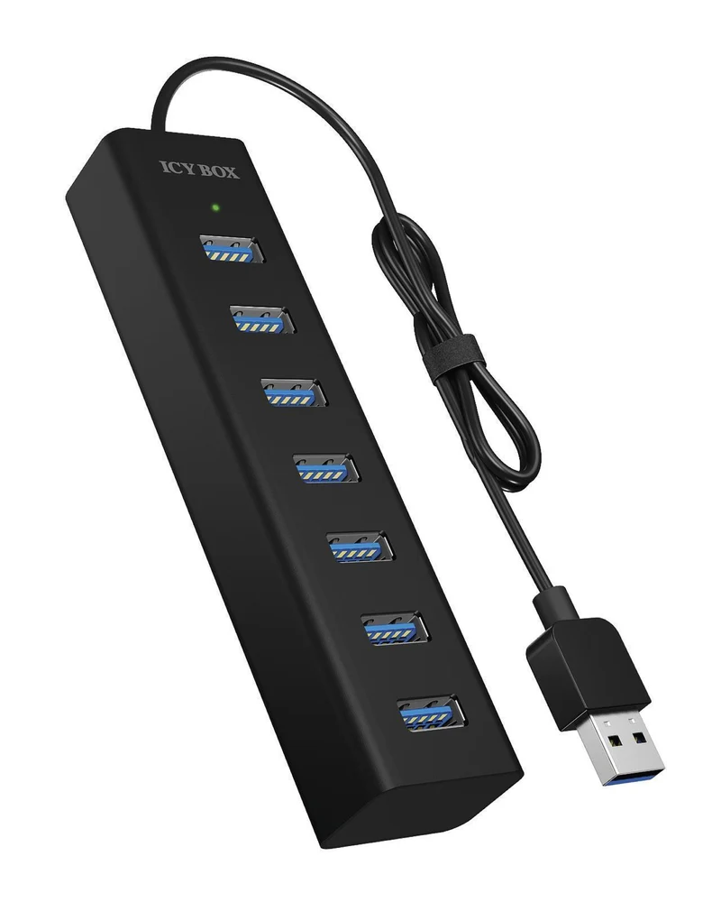 7-Port-Hub mit Adapter (IB-HUB1700-U3)